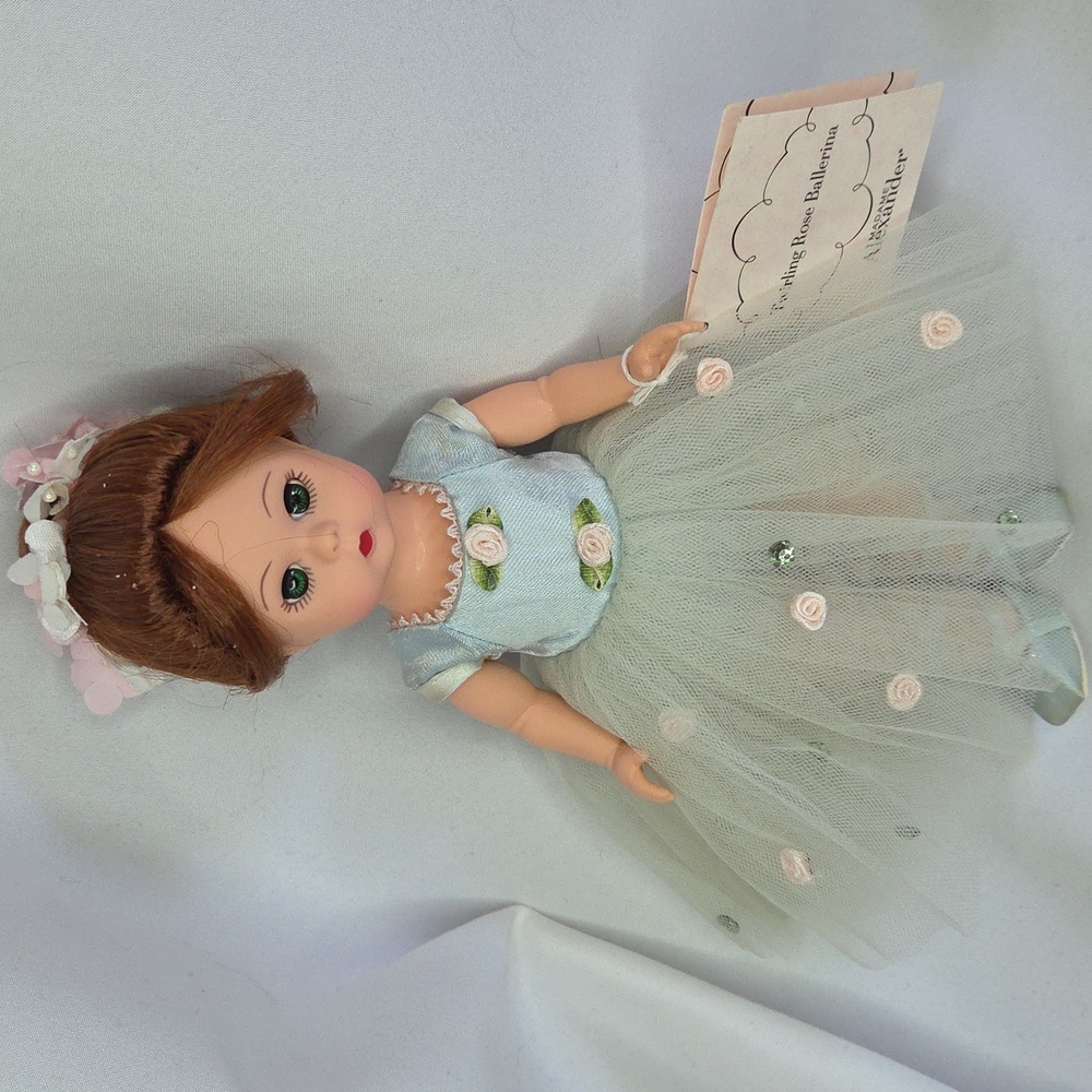 Madame Alexander Wendy Ballerina Doll Twirling Rose 2002 8” Vintage Last Chance